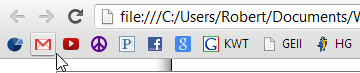 how to use bookmarks bar google chrome